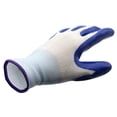 thumbnail image 4 of opvise Durable Waterproof Thorn Resistant Anti Skid Outdoor Gardening Protective Gloves Blue + White, 4 of 7