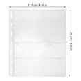 thumbnail image 2 of WEAVILUX 20Pcs Stamp Collector Pages with PVC Material for Organized Coin Collections, 2 of 6