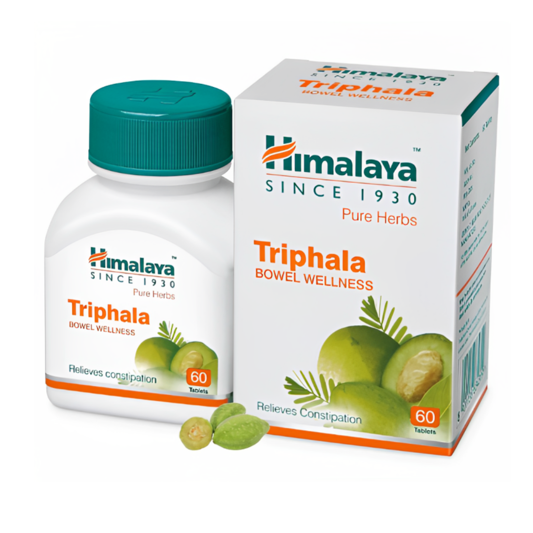 Himalaya Triphala For Bowel Wellness Relieves Constipation 60 Tablets