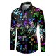 thumbnail image 1 of Camisa de manga larga con solapa y botones para hombre última fiesta informal popular otoño e invierno tops de talla grande, 1 of 6