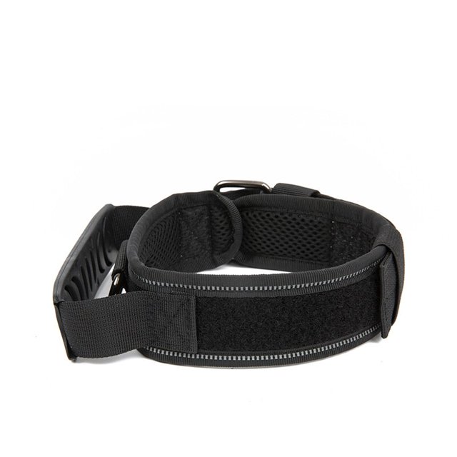 Collar táctico militar para perros medianos y grandes, collares de Shepard alemanes para caminar, entrenamiento de perros, Collar de nailon con mango de Control