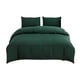 thumbnail image 2 of Juego de Cama de Algodón Lavado 4 Piezas - Color Liso Funda Nórdica Transpirable Suave 180x220cm Sábana 230x230cm Fundas de almohada 48x74cm | Reina Completa Universal Todas las Estaciones, 2 of 6