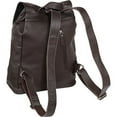 thumbnail image 3 of Miles Leather Flapover Drawstring Backpack, 3 of 4