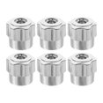thumbnail image 1 of Handwheel Faucet Handle 6pcs Bathtub Faucet Knobs Aluminum Alloy Handwheel Faucet Handle Hot And Cold Faucet Replacement Handles For Home Kitchen Bath, 1 of 4