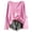Pink0812, variant on Women's Cancer Pink Ribbon Graphic Tshirts Plus Size Trendy Letter Printed Long Sleeve Fall Tops Ladies Causal Loose Fit V Neck Tees White02 XL