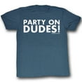 thumbnail image 1 of Bill And Ted Par Tay Navy Heather Adult T-Shirt 4Xl, 1 of 2