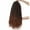 natural black/light auburn, variant on SEGO Marley Hair Marley Twist Hair Afro Kinky Crochet Hair Marley Twist for Faux Locs Braiding Synthetic Hair