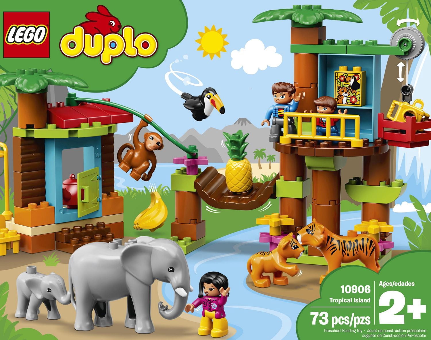 LEGO DUPLO L'île tropicale 10906