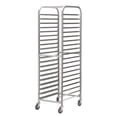 thumbnail image 3 of Canddidliike Commercial 20-Tier Sheet Bun Pan Bakery Rack with Lockable Wheels, Silver, 3 of 10
