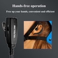 thumbnail image 2 of Auriculares Walkie Talkie Retevis manos libres con micrófono para RT22 RT6, 2 of 9
