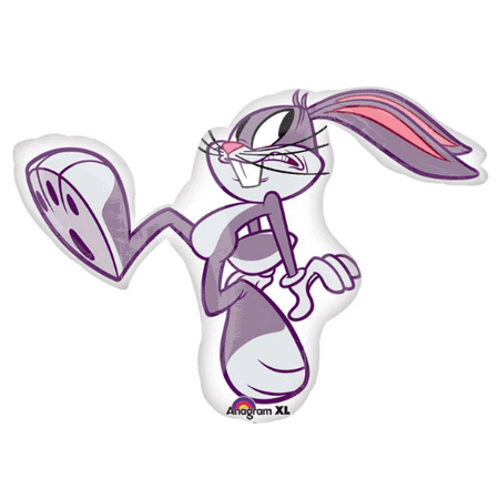 BUGS BUNNY LOONEY Tunes Balloon • Large Foil Mylar Balloon • Party Supplies Decorations Foil Mylar Balloon