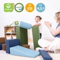 thumbnail image 5 of ECR4Kids SoftZone Builder Stacking Blocks and Shapes, Beginner Playset, Earthtone, 16-Piece, 5 of 8