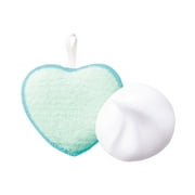 FANCL Facial Washing Puff Blue Heart Poppy (Limited Edition)