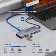 USB C Hub, ICZI 11 in 1 USB Hub 4K HDMI Adapter, USB C Laptop Docking ...