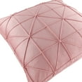 thumbnail image 5 of JWH Handmade Decorative Soft and Smooth Velvet Lumbar Pillow Covers for Sofa Bedding Decoration 18x18inch Rose Gold, 5 of 7
