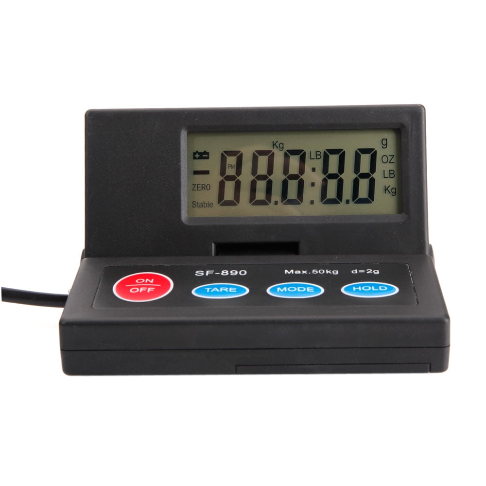 Kepooman Digital Postal Scale, High Precision LCD Digital Pocket Scale, Digital Scales for Grams, Portable Plastic Electronic Scale Shipping Scale with Adapter, Black Kepooman Digital Postal Scale, High Precision LCD Digital Pocket Scale, Digital Scales for Grams, Portable Plastic Electronic Scale Shipping Scale with Adapter, Black