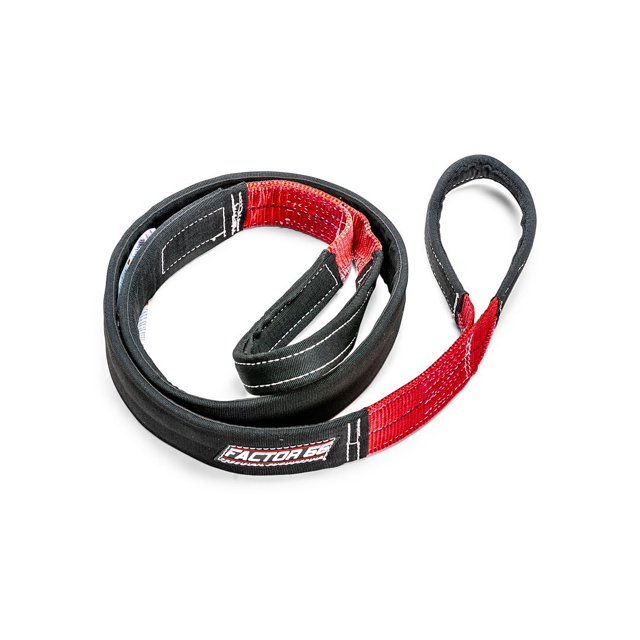 Factor 55 Correa de poliéster de baja elasticidad para proteger árboles, 3" de ancho x 8' de largo