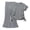 Grey, variant on Gerichy Girls Summer Outfits, Girls Short Leeved Shorts Suit Comfortable Breathable Short Sleeved Vest Fashionable Tie Dye Print Girls Suit