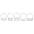 thumbnail image 1 of Transparent Sticker Package Bottle Dried Flower Hand Account Sticker Transparent Bookmark Glass Bottle Sticker Decoration, 1 of 1