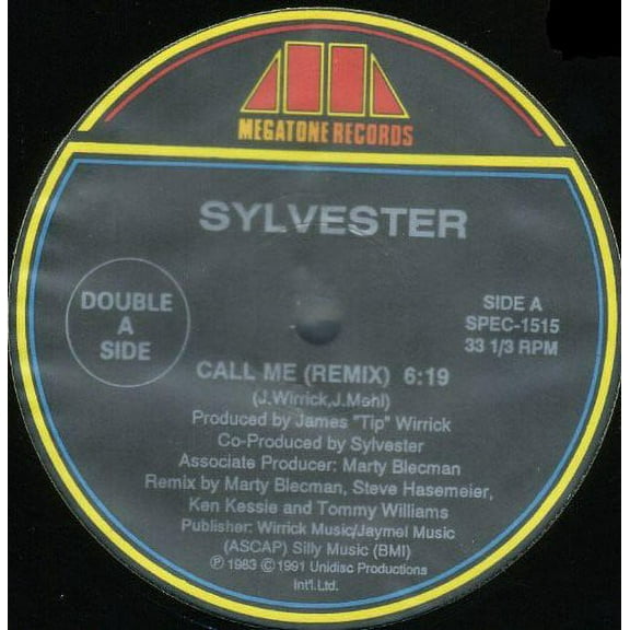 Sylvester - Call Me / Good Feeling - Music & Performance - Vinyl