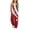 Red, variant on Girls 4Th of July Star & Stripe Jumpsuit American Flag Printed Wide Leg Rompers Fashion Loose Fit Spaghetti Strap Overalls