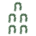 thumbnail image 3 of Guardoinrt Artificial Rattan Garland Decoration For Any Occasion ABS Eucalyptus Garland Easy Care Widely Application 2m 5Set, 3 of 6