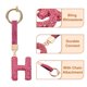 thumbnail image 4 of Uxcell Charm de Letra H de Alfabeto con Rhinestones para Fabricación de Joyas, Rojo Rosa, 4 of 6