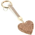 thumbnail image 1 of FELTECHELECTR Llavero de coche, llavero, anilla, dijes, llavero con diamantes de imitación, dije para bolso para mujeres y niñas, 1 of 6
