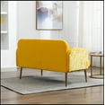 thumbnail image 6 of Velvet Sofa , Accent sofa .loveseat sofa with metal feet, 6 of 12