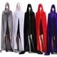 thumbnail image 3 of Capa con capucha de Halloween Capa larga de terciopelo Disfraces de Halloween Cosplay Mujeres Hombres Capa larga de bruja kenally JJ25622-13, 3 of 6