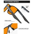 thumbnail image 4 of Gafas de bloqueo de luz azul ANYLUV para hombre Al-Mg Metal, 4 of 6