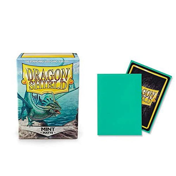 dragon shield card sleeves near me | Matte Dual Standard Size | 100 CT - Smooth & Tough Premium TCG Sleeves ensuring optimal performance during gameplay Card Supplies Dragon Shield Blue
