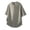 Gray, variant on Mens Shirts Summer Casual Tunic Tops Basic Notch Neck Solid Short Sleeve T-Shirt Vacation Beach Tee
