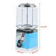 thumbnail image 2 of TFCFL Candy Bulk Vending Machine Countertop Treat Bubble Gum Dispenser Metal w/ Keys, 2 of 16