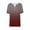 505_Wine, variant on Sweet Home Farm V Neck T Shirts for Women Summer Vacation Fashion Short Sleeved Shirt Casual Loose Comfortable Tunic Short Sleeve Shirts for Women Black
