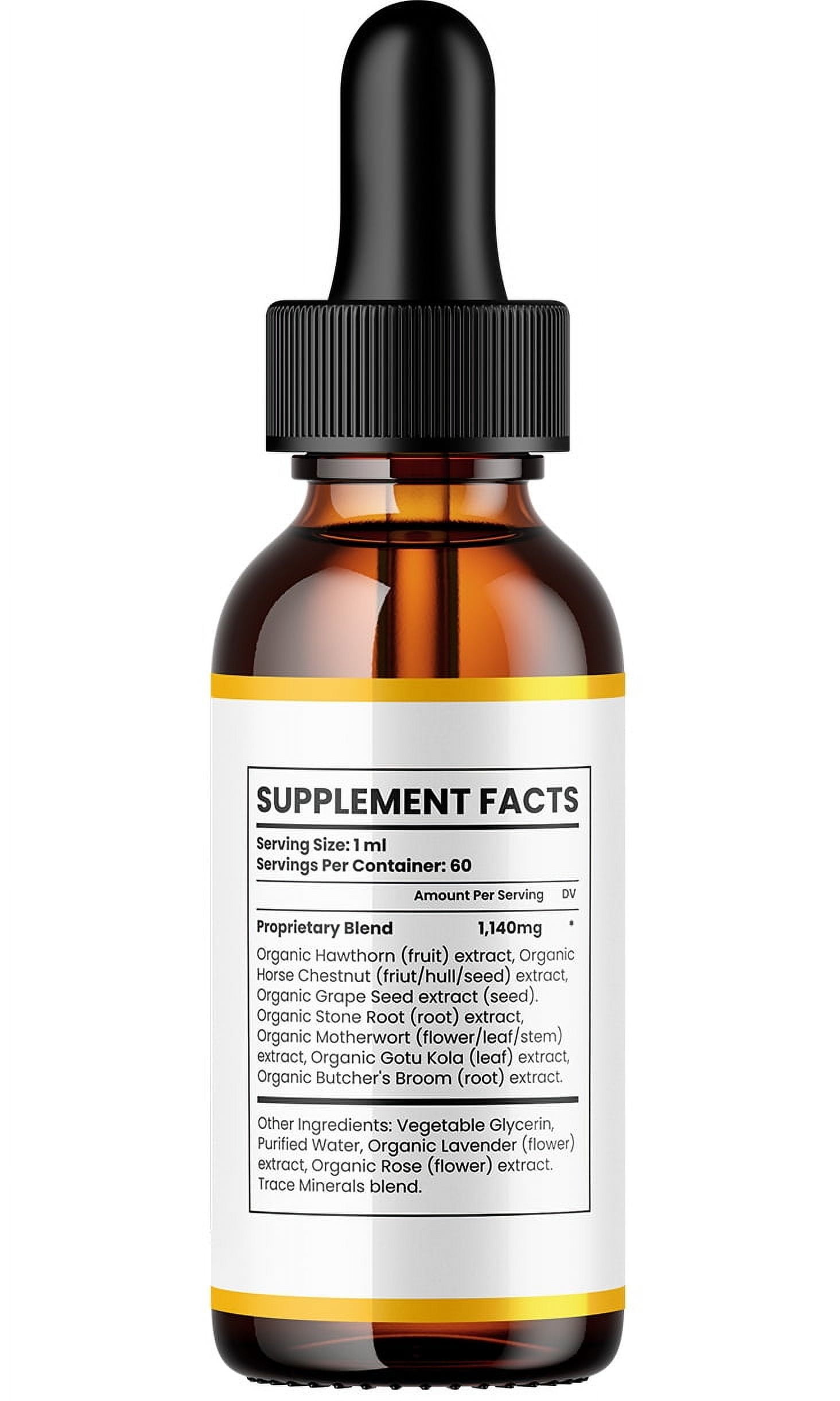 Ginger Slim Drops – GingerSlim Extra Strength All Natural Weight Support, 5 Pack, 5 Month Supply