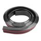 thumbnail image 1 of 1.5m/4.9ft Carbon Fiber Soft Rubber Car Rear Roof Trunk Spoiler Wing Lip Sticker Guard, 1 of 3
