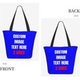 thumbnail image 4 of Custom Tote Bag With Logo Photo, Custom Bag, Personalized Shopping Bags Reusable Grocery Bags Bulk For Work Travel Gifts, 4 of 8