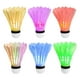 thumbnail image 1 of Volantes de bádminton LED para interiores y exteriores, iluminación LED para pájaros de bádminton, paquete de 6, 1 of 5