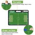 thumbnail image 3 of Pizarra para Entrenador de Fútbol LEAP Doble Cara 42x32 cm PVC, 3 of 6