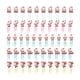 thumbnail image 1 of 50pcs Santa Claus Clip de papel de madera Nota Marca Marcador Accesorios de oficina, 1 of 5
