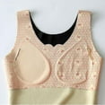 thumbnail image 4 of Women's Slim Vest With Built In Bra Elastic Camisole Comfortable Seamless Tummy Control Shapewear, 4 of 5