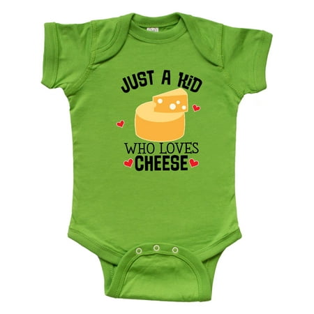 

Inktastic Cheese Lover Kids Outfit Gift Baby Boy or Baby Girl Bodysuit