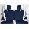 thumbnail image 2 of CalTrend Rear 50/50 Split Bench Faux Leather Seat Covers for 2020-2020 Kia Sorento - KA165-04LX Blue Insert and Trim, 2 of 3