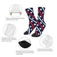 thumbnail image 3 of Honeii Patriotic Star Print Children's Colorful Socks,Unisex Kids and Toddlers' Cushioned Sock,Kids Athletic Crew Socks,for Everyday Wear and Sports, 3 of 5
