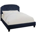 thumbnail image 1 of Pulaski Accentrics Home Fabric Upholstered Queen Panel Bed in Blue, 1 of 6