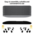 thumbnail image 4 of BeesClover Jardinière Roulante avec Réservoir d'Arrosage Automatique – Bac de Jardin en Acier Galvanisé Robuste, Roues Verrouillables pour Patio, Usage Intérieur et Extérieur – Compatible avec la Mobilité, Conception Sans Pliure, 4 of 7
