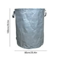 thumbnail image 3 of HomeKingdee Reusable Garden Leaf Bag,Collapsible Leaf Basket with Handles,Outdoor Storage Bag,Yard Trash Container Yard Waste Container, 3 of 6