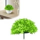 thumbnail image 3 of Plantas de césped artificial en maceta - 4" de vegetación artificial interior para decorar la oficina en casa, set de 3 pequeñas suculentas de plástico, 3 of 5