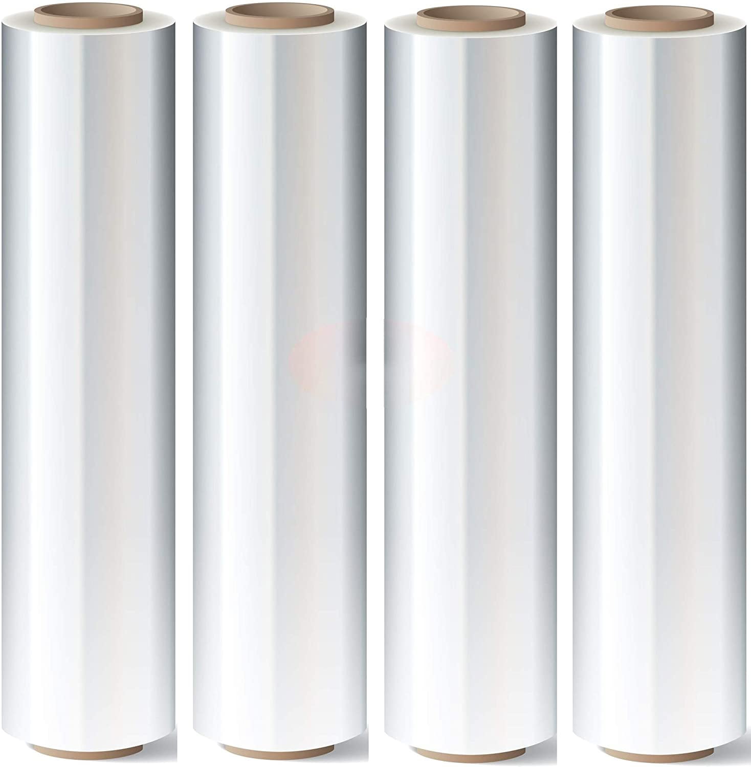 Stretch Wrap Industrial Strength Extra Thick 17" x 800 SqFt 80 Gauge